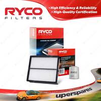 Ryco Oil Air Filter for Ford Courier PC PD PE PG PH II Raider UV 4cyl 2.6 Petrol