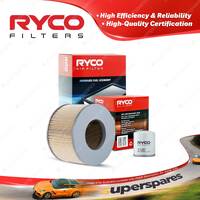 Ryco Oil Air Filter for Toyota Landcruiser FZJ105 6cyl 4.5L 1FZ-FE 03/1998-2003