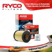 Ryco Oil Air Filter for Ford Focus LW II ST Rs LZ 4cyl 2L Petrol 2L 2.3L Petrol