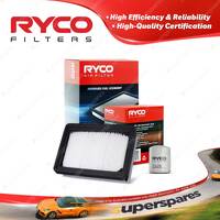 Ryco Oil Air Filter for Ford Econovan JH Maxi 4cyl 1.8L 2L Petrol FE F8 FE-E