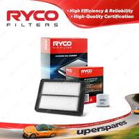 Ryco Oil Air Filter for Nissan X-Trail T32 4cyl 2.5L 2L Petrol 2014-On