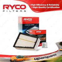 Ryco Oil Air Filter for Renault Megane X32 III 4cyl 2L Petrol M4RJ714C 2012-On