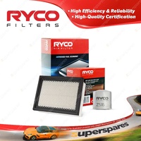 Ryco Oil Air Filter for Ford Escape BA ZA ZB ZC V6 3L Petrol 01-08