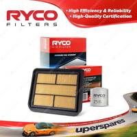 Ryco Oil Air Filter for Ford Falcon FG I-II 6cyl 4L LPI ECOLPI LPG Barra156