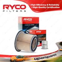 Ryco Oil Air Filter for Nissan Patrol GU II III IV VI 6cyl 4.8L Petrol TB48DE