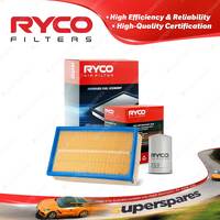 Ryco Oil Air Filter for Audi 80 B4 2.0E 4cyl 2L Petrol ABK 08/1991-12/1995