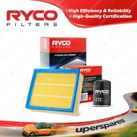 Ryco Oil Air Filter for Audi A4 B5 1.8T Qt 4cyl 1.8L Petrol AJL 01/1999-2001
