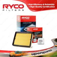 Ryco Oil Air Filter for Hyundai Sonata EF V6 EF-B 4cyl Trajet FO 2.7L Petrol