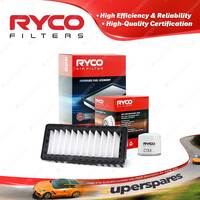 Ryco Oil Air Filter for Mitsubishi Colt RG Turbo 4cyl 1.5L 4G15-T 07/2006-2011