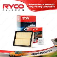 Ryco Oil Air Filter for Kia Magentis MG Rondo UN 4cyl 2L 2.4L V6 2.7L Petrol