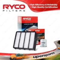 Ryco Oil Air Filter for Toyota Soarer JZZ30 Supra JZA80 6cyl 3L 2.5L Petrol