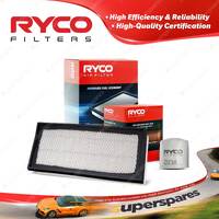 Ryco Oil Air Filter for Jeep Cherokee XJ 6cyl 4L Petrol MX 04/1994-08/2001