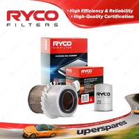 Ryco Oil Air Filter for Ford Falcon Outback Ute Van XH I-II Ute Xr6 XH I-II 6cyl