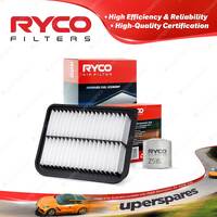 Ryco Oil Air Filter for Ford Fpv Falcon FG I-II X Territory SY SZ II 6cyl V8 4L