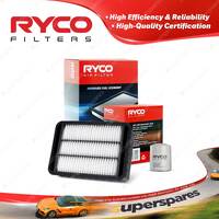 Ryco Oil Air Filter for Citroen C4 1CM AirX 4cyl 2L Petrol 07/2012-On