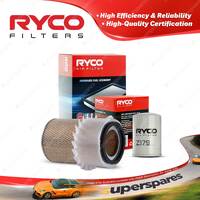 Ryco Oil Air Filter for Mazda T3000 Parkway Bus WE 4cyl 3L Diesel Petrol