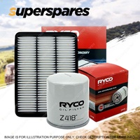 Ryco Oil Air Filter for Toyota Landcruiser Prado KDJ120R KDJ150R Lexus Gx470