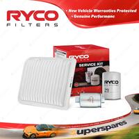 Ryco Oil Air Fuel Filter Service Kit for Ford Fairlane BA I-II Barra182 Petrol