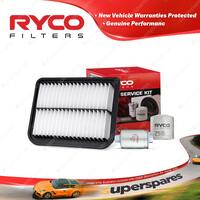 Ryco Oil Air Fuel Filter Service Kit for Ford Territory SY SZ II F6X 2WD AWD