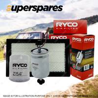 Ryco Oil Air Fuel Filter Service Kit for Holden Commodore VN VG VH VP VR VS