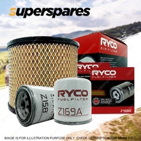 Ryco Oil Air Fuel Filter Service Kit for Holden Rodeo RA 03/2003-2008