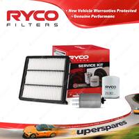 Ryco Oil Air Fuel Filter Service Kit for Hyundai Terracan HP 11/2005-07/2008