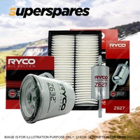 Ryco Oil Air Fuel Filter Service Kit for Mazda Mazda 3 BL BK MPS SP25