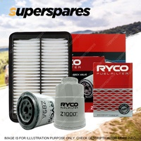 Ryco Oil Air Fuel Filter Service Kit for Nissan Navara D40 Thailand buit