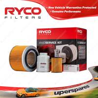 Ryco Oil Air Fuel Filter Service Kit for Nissan Patrol GU III IV ZD30D II ZD30