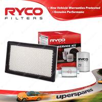 Ryco Oil Air Fuel Filter Service Kit for Ford Fairmont EB ED Falcon EB ED XG XH