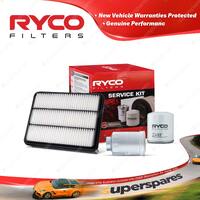 Ryco Oil Air Fuel Filter Service Kit for Landcruiser Prado KDJ155R 120R 150R