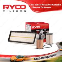 Ryco Oil Air Fuel Filter Service Kit for Volkswagen Jetta Golf Caddy