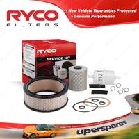 Ryco Oil Air Fuel Filter Service Kit for Chrysler Valiant RV1 SV1 1962-1963