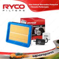 Ryco Oil Air Fuel Filter Service Kit for Ford Laser KC KE B6-B B6-T Tx3 Meteor