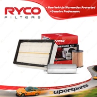 Ryco Oil Air Fuel Filter Service Kit for Volkswagen Transporter T5 AXD AXC BRS