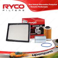 Ryco Oil Air Fuel Filter Service Kit for Holden Adventra Berlina Calais VZ