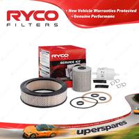 Ryco Oil Air Fuel Filter Service Kit for Mitsubishi D3F Series V8-318-3 V8-318-4