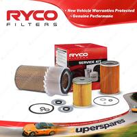 Ryco Oil Air Fuel Filter Service Kit for Isuzu J Series JCR420 JCR500