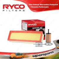 Ryco Oil Air Fuel Filter Service Kit for Citroen Berlingo Van C2 VTR VTS C3