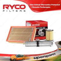 Ryco Oil Air Fuel Filter Service Kit for BMW 735I 735Il E65 E66 3.6L 4.4L 02-05
