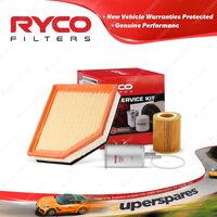 Ryco Oil Air Fuel Filter Service Kit for Volvo S80 AS98 V70 BW Xc60 DZ Xc70 BZ98
