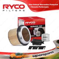 Ryco Oil Air Fuel Filter Service Kit for Mitsubishi Lancer Gsr CB CC 1990-1992