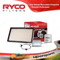 Ryco Oil Air Fuel Filter Service Kit for Holden Vectra JSII C20SEL JR C20SEL
