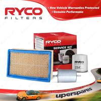 Ryco Oil Air Fuel Filter Service Kit for Holden Camira JD 18JH JE
