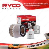 Ryco Oil Air Fuel Filter Service Kit for Mitsubishi Triton ME MF MG MH MJ MG