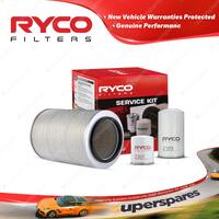 Ryco Oil Air Fuel Filter Service Kit for Hino Ranger 10 Ace Raven 800 FE185 FE3H