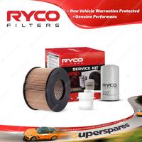 Ryco Oil Air Fuel Filter Service Kit for Toyota Hiace RH22 SWB LWB C/Bus