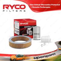 Ryco Oil Air Fuel Filter Service Kit for Nissan 520 Pick-Up J13 J15 Van Bus