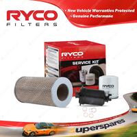 Ryco Oil Air Fuel Filter Service Kit for Toyota Hiace RZH103 113 125 SWB LWB Sbv
