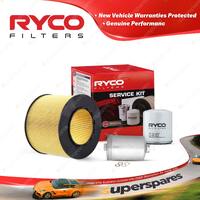 Ryco Oil Air Fuel Filter Service Kit for Saab 9-5 110kW 125kW 136kW 162kW
